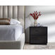 Etienne 24 X 24 inch Black Night Stand